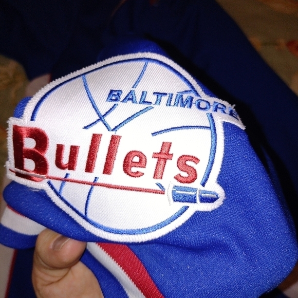 Baltimore Bullets Washington DC Button Down Jersey Jacket Men's XXL 2XL - Picture 3 of 7